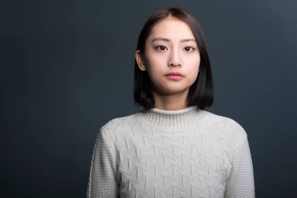 young asian female,portrait
