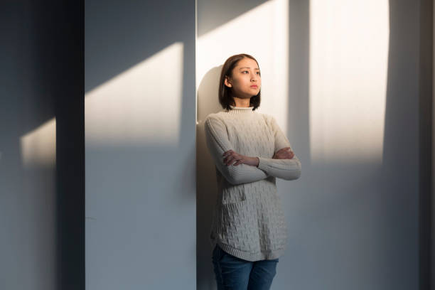 istock shadow of young woman,portrait 928169574