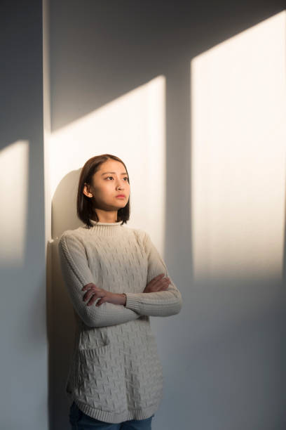 istock shadow of young woman,portrait 928169598