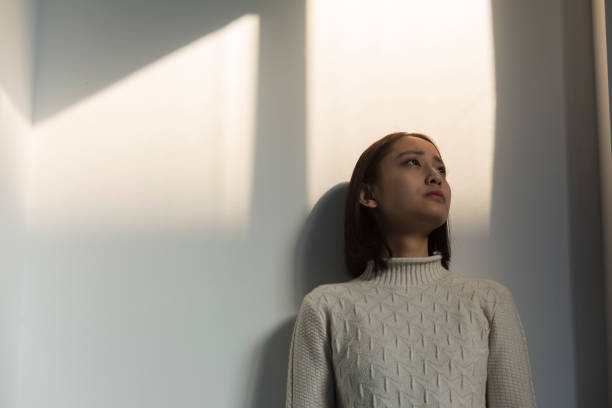 istock shadow of young woman,portrait 928169706