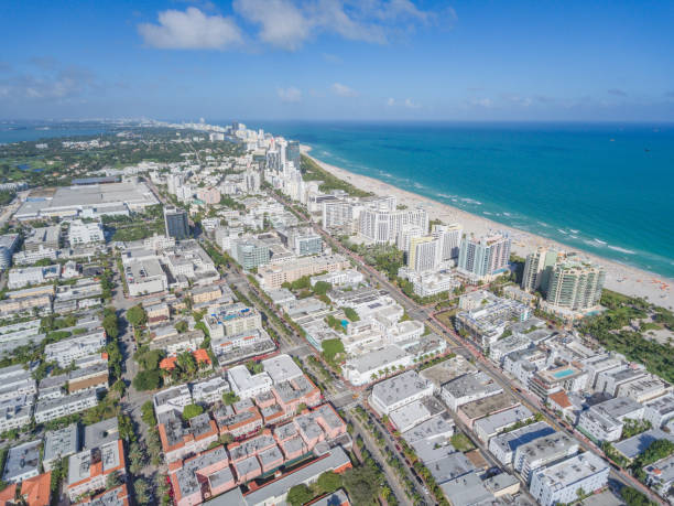 istock Miami Beach City Ocean SW-NE View 928179916