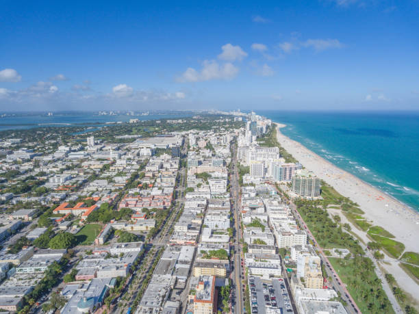 istock Miami Beach City Ocean View S to N 928179954
