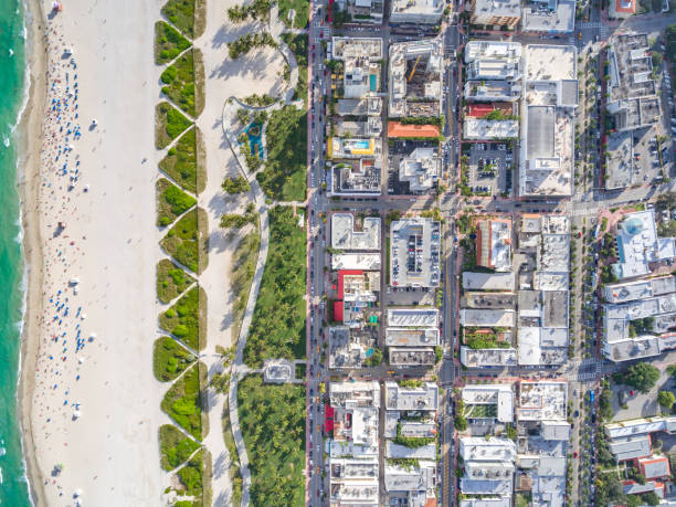istock Miami Beach City Ocean Birdseye View 2 928180178