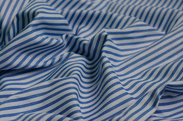 istock Texture of Blue-White Striped Fabric. 928184352