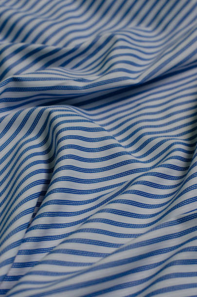 istock Texture of Blue Striped Fabric 928184404