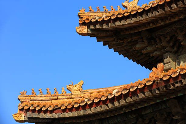 istock The eaves of the ancient Chinese architecture 928184876