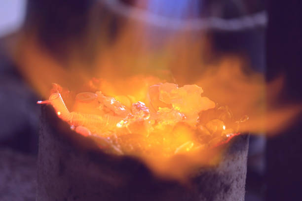 Crucible Process Crucible Steel Stock Photos, Pictures & Royalty-Free Images - iStock