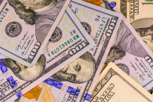 istock Background of the one hundred dollar bills 928193272