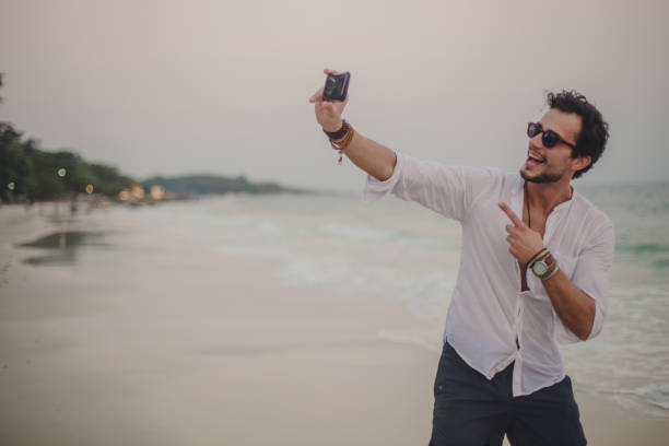 istock Vacation selfie on the beach 928193298
