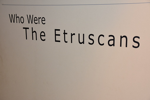 Who were the etruscanS -SIGN