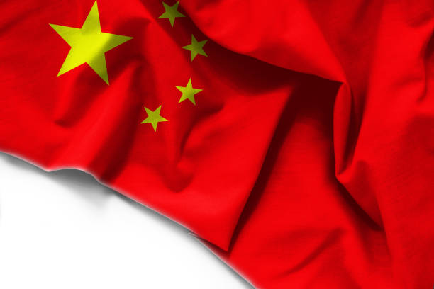 istock Flag of China on white background 928200702