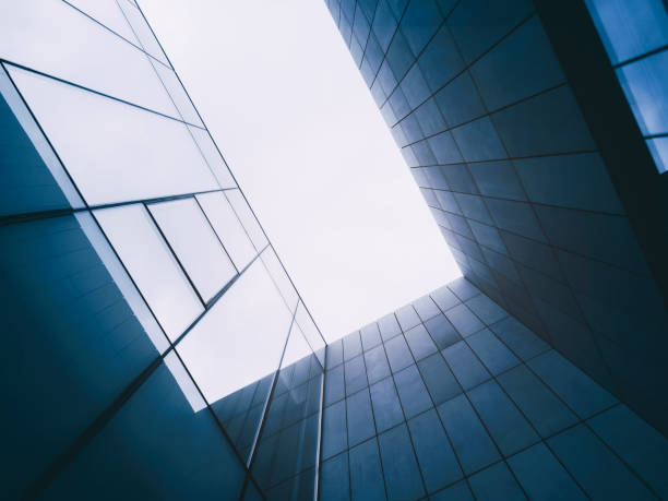 istock Architecture details Modern Building Glass facade exterior 928200810