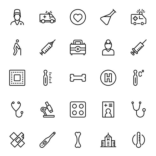 illustrations, cliparts, dessins animés et icônes de icône plate pharmaceutique - syringe silhouette computer icon icon set