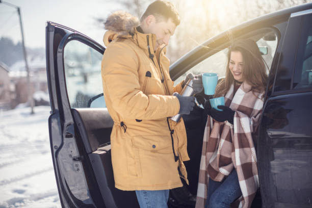 istock Couple enjoying road trtip together 928209676