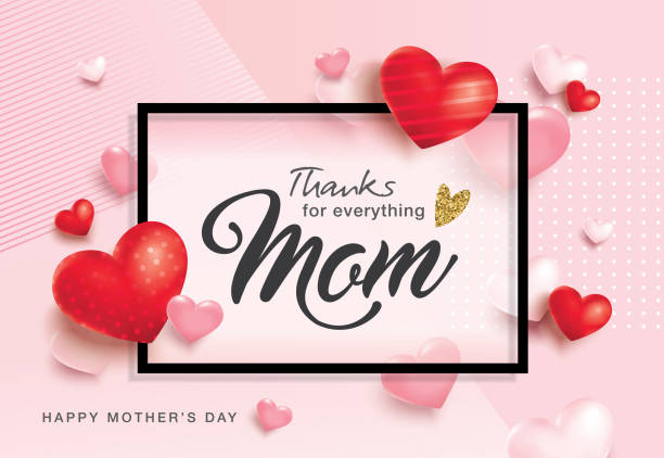 ilustrações de stock, clip art, desenhos animados e ícones de happy mother's day - mother gift