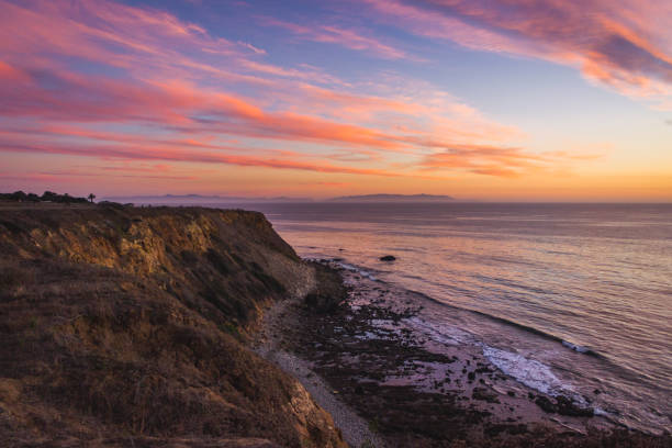 istock Colorful Sunset at Golden Cove 928219322
