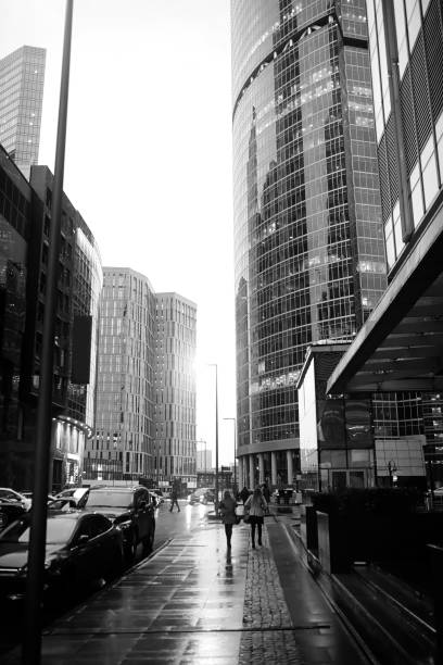 istock Business center with high skyscrapers 928231086