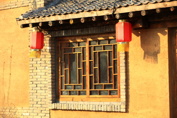 The ancient Chinese rural houses
