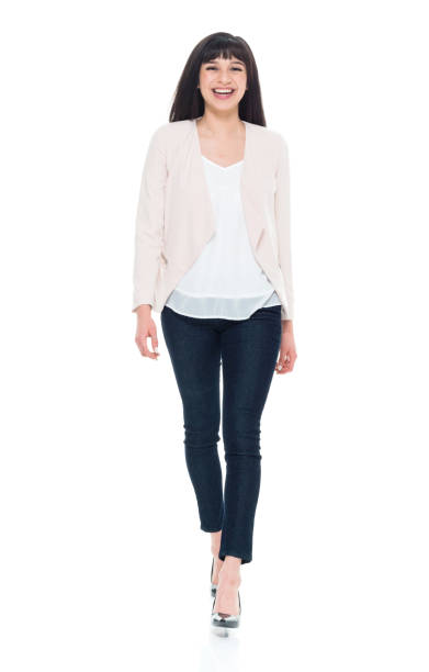 istock Attractive young businesswoman walking 928239110