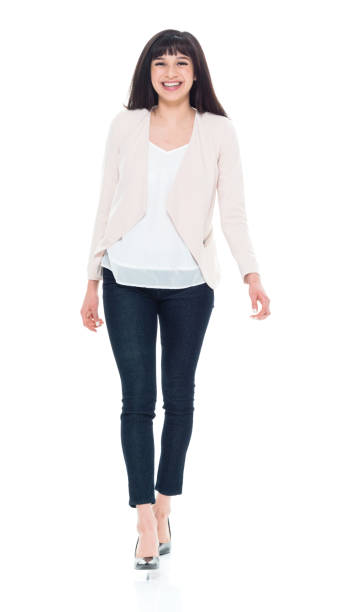 istock Attractive young businesswoman walking 928239150