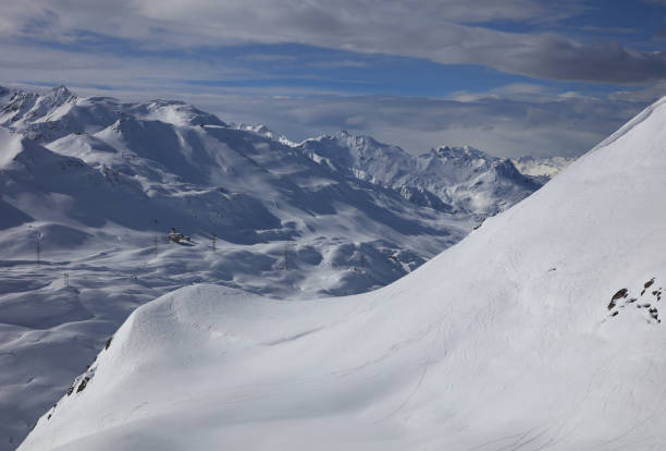 istock Landscape at Ski Resort in Klostertal Mountains. Austria 928239196