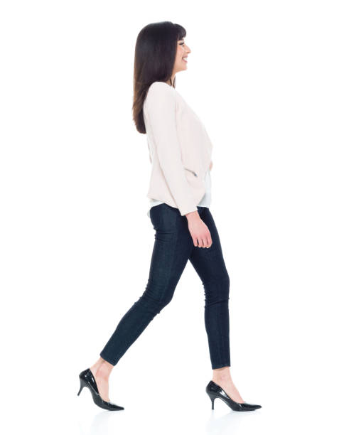 istock Attractive young businesswoman walking 928239862