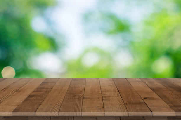 istock Wooden tabletop perspective for product placement 928247602