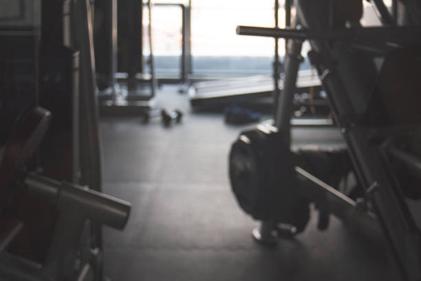 istock Abstract of blurred Gym background 928249942