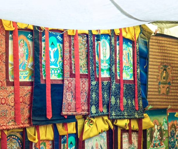istock Hanging Tibetan Styled Banners For Home Decoration 928251172