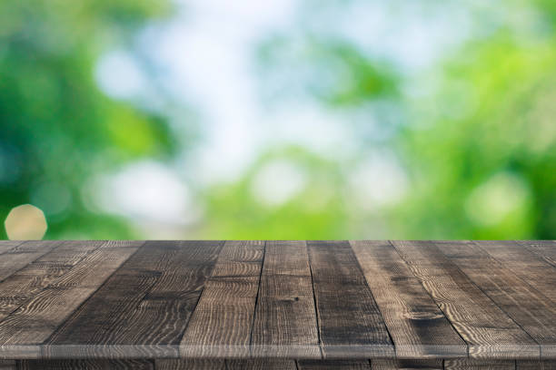 istock Wooden tabletop perspective for product placement 928251216