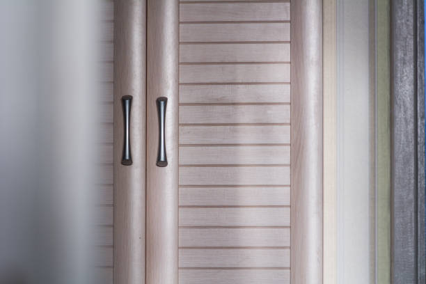 istock Cabinet door with handles 928251448