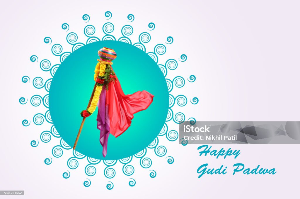 Gudi Padwa Marathi New Year Stock Photo - Download Image Now - Gudi Padwa,  Agriculture, Calligraphy - iStock