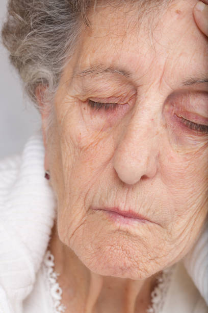 istock Tired senior woman. 928252238