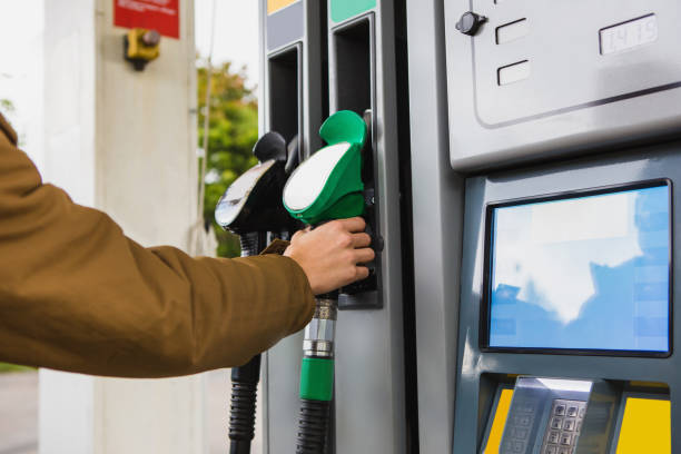 istock Self-service filling station 928272860