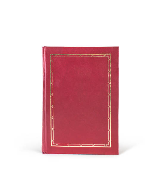 istock Texture of red book, fas, isolated on white background 928279766