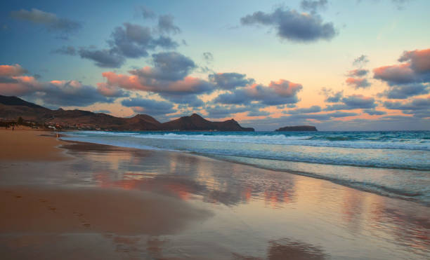 istock Evening Light On Porto Santo Beach 928308964