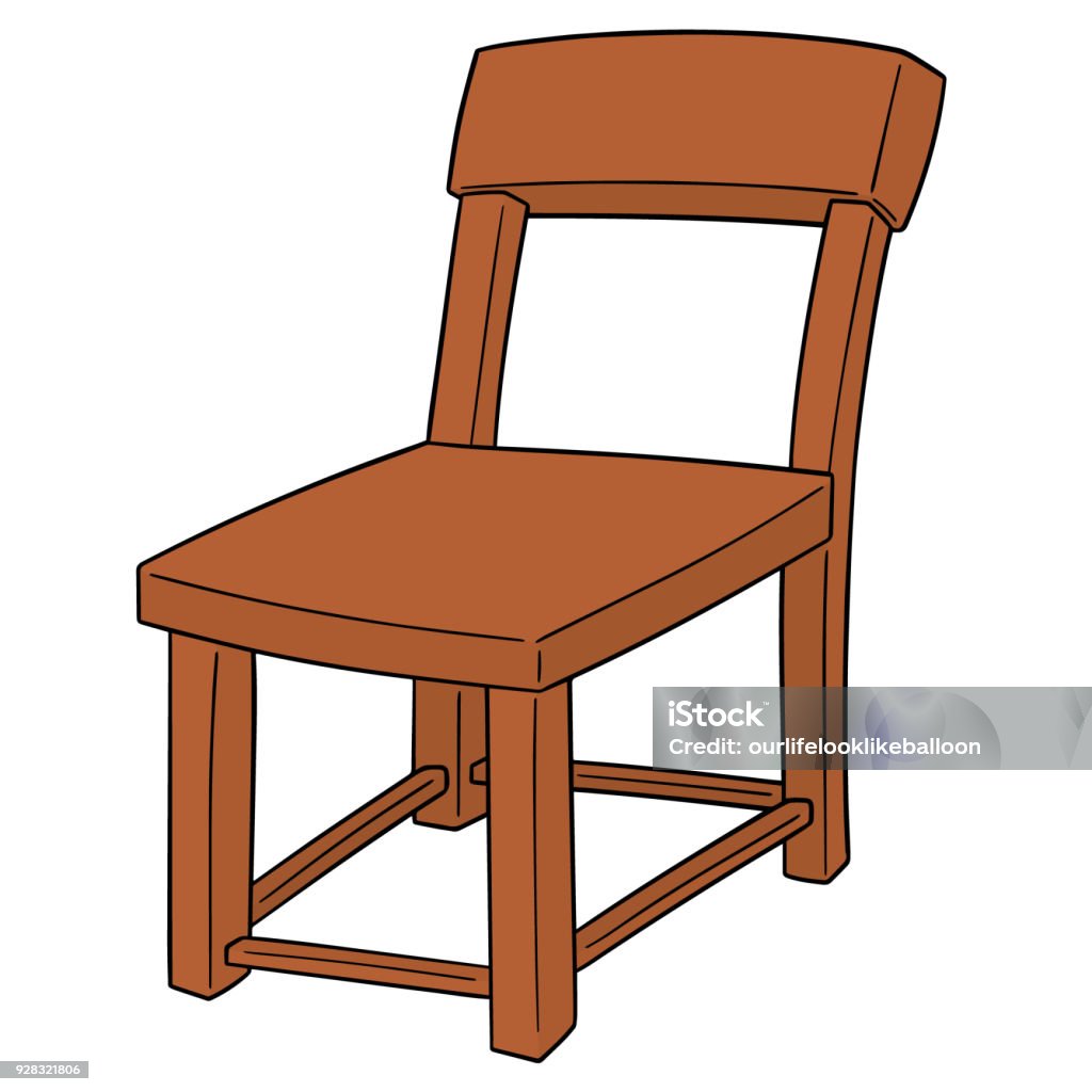Chair Stock Illustration - Download Image Now - Art, Art Product, Cartoon -  iStock