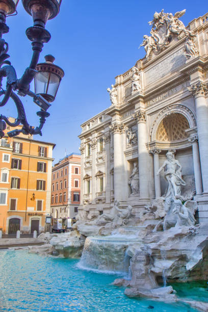 Trevi fountain in Rome, Italy