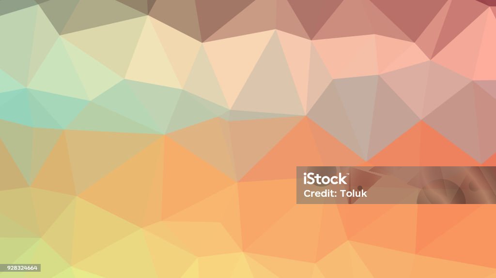 Abstract Lowpoly Triangular Modern Geometric Background Stock ...