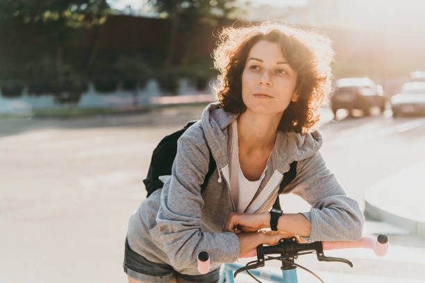 istock Bike girl 928334124