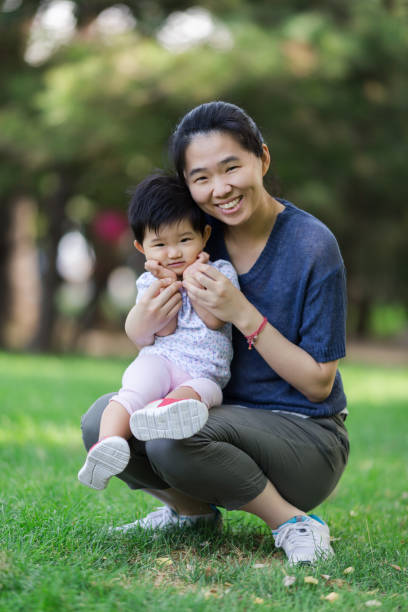 istock Happy time for mother and baby 928343422