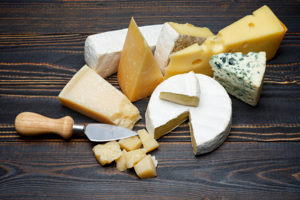 istock Various types of cheese - parmesan, brie, roquefort, cheddar 928343458