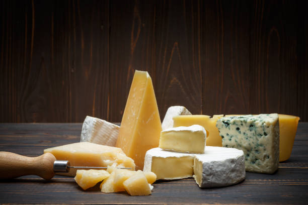 istock Various types of cheese - parmesan, brie, roquefort, cheddar 928343520