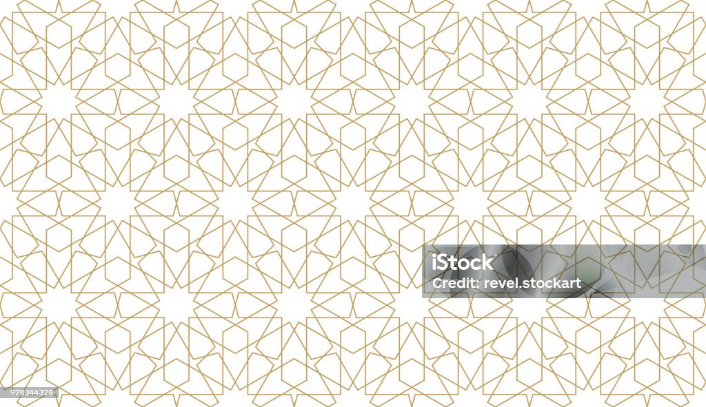 Uae Pattern Seamless Pattern In Authentic Arabian Style Stock Illustration ...