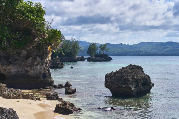 istock White beach rocky view on Boracay, Philippines 928353252