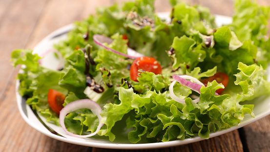 fresh lettuce salad