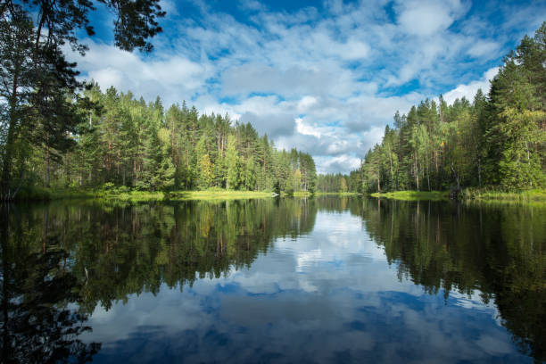 istock Beautiful landscape of lake 928376686