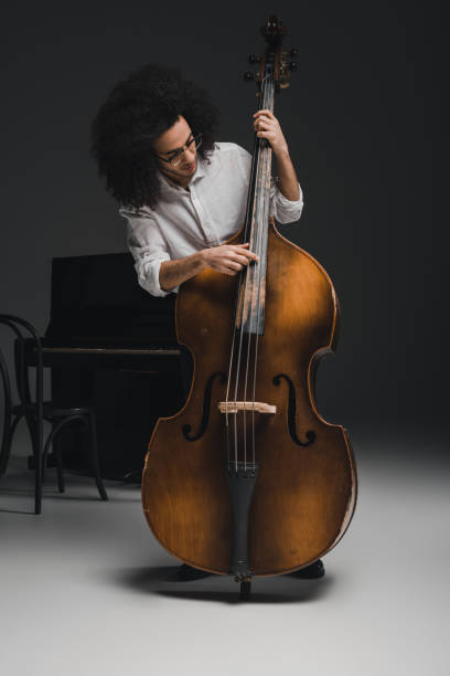 istock handsome young musician playing standup bass 928391874