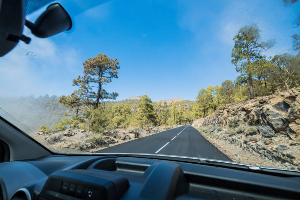 istock Tenerife Car Road in El Teide National Park 928400088