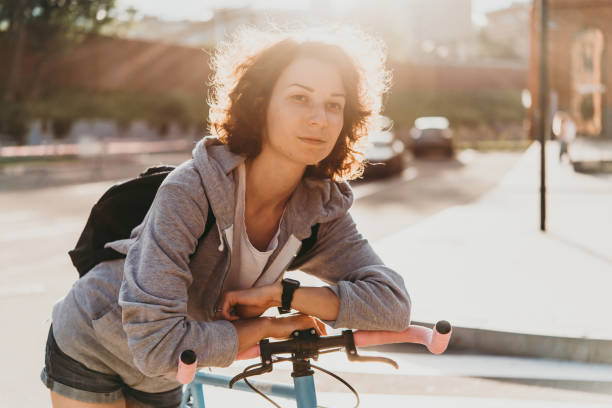 istock Bike girl 928408040
